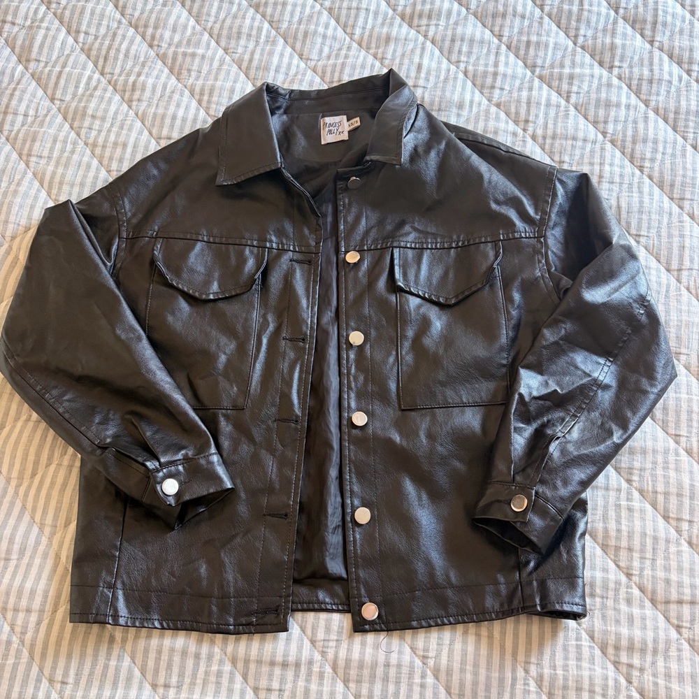 Princess Polly pleather jacket
